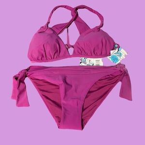 Powder room bikini purple size 7 NWT